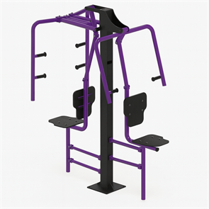 Тренажер уличный Баттерфляй+Жим от груди TMS-LBT55