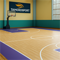 Спортивное покрытие для баскетбола TMS-BSL Спортивное покрытие для баскетбола TMS-BSL